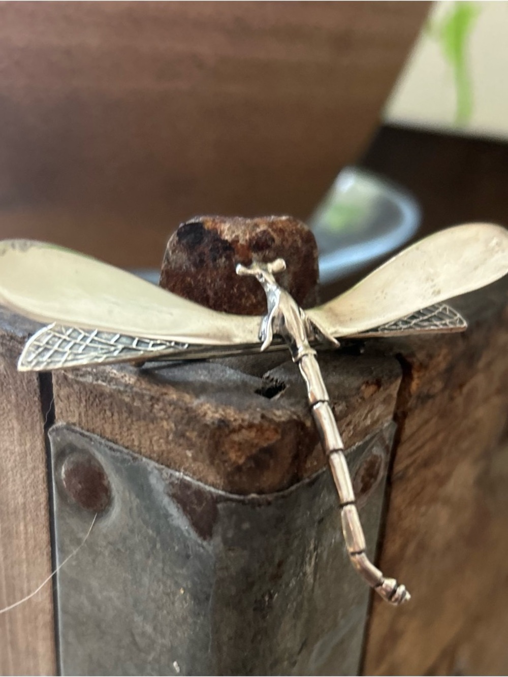 Large Sterling Insect Brooch - Picture 2 of 15